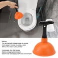 thumbnail image 3 of Eficiente émbolo De Desagüe Pequeño Con Manija A Prueba De Deslizamiento, Poderoso émbolo De Mini Para El Inodoro, Bañera, Lavabo, Desinfección Fácil, 3 of 7