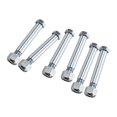 thumbnail image 4 of harayaa 6 Pieces Mini Excavator Bucket Pins Auger Pin Backhoe Parts Metal Attachment, 4 of 8