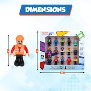 Playmags Magnetic Community Figure, 15 Piece Pack