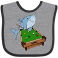thumbnail image 3 of Inktastic Pool Shark Boys or Girls Baby Bib, 3 of 4