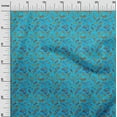 thumbnail image 2 of oneOone Cotton Poplin Twill Aqua Blue Fabric Batik Fabric For Sewing Printed Craft Fabric By The Yard 56 Inch Wide, 2 of 4