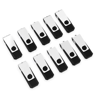 10x 8GB USB Flash Drive Pen Drives Thumb Drives USB2.0 Sticks Bulk Lot