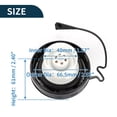 thumbnail image 6 of Unique Bargains Gas Fuel Cap Fuel Filler Cap No.7730033070 for Toyota 4Runner 03-09 Black White, 6 of 7