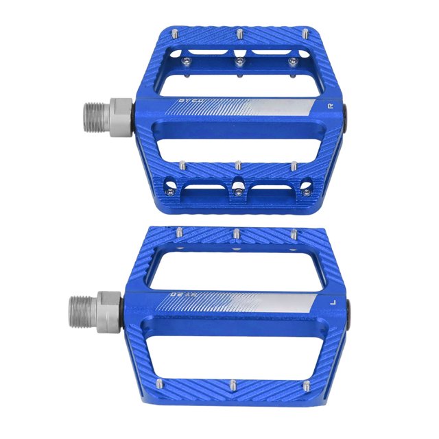 Pedales De Ciclismo, 1 Par De Pedales Universales Agrandados, Ligeros, Antideslizantes, De aleación De Aluminio Para Bicicletas De Montaña