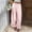 27# Pink, variant on Lace Trim Women Palazzo PantsLong Bloomers Pants Ruffle Victorian Vintage Pantaloons Summer Beach Travel Vacation Pants Black S