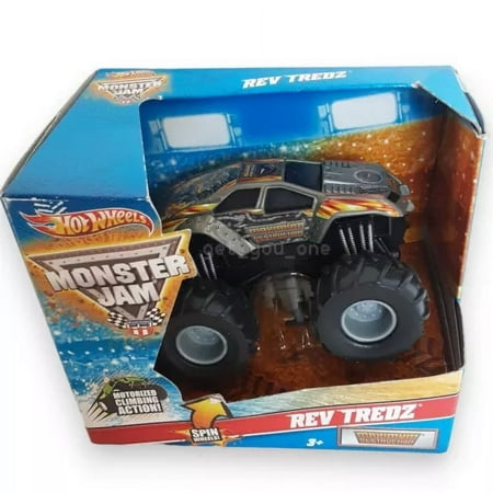 Hot Wheels Monster Jam Rev Tredz MAXIMUM DESTRUCTION Truck Spin Wheels 1:43 2011 Parts