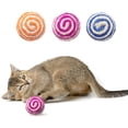 thumbnail image 1 of Uxcell Bite Resistant Catnip Playing, Durable and Interesting, Simulated Mouse Cat Teeth Chew Playing Catnip Filled (Colorful, 3 Pcs), Intended for Bedroom / Balcony (4.3 x 4.3cm), 1 of 7