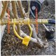 thumbnail image 3 of Brass 3/8" Propane/Natural Gas Quick Connect Fitting for BBQ Grill Hose & Regulator (Gold, 1-Piece), 3 of 5