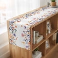 thumbnail image 6 of Table Runners 90 Inches Long Dress Scarves, Spring Floral Farmhouse Coffee/Dining/Kitchen Table Runner for Living Room, Elegant Flowers Farmhouse Botanical 13x90 Inch, 6 of 9