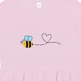 thumbnail image 4 of Inktastic Cute Flying Bumble Bee Girls Toddler Dress, 4 of 5