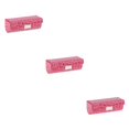 thumbnail image 1 of Yuarrent Estuche de lápiz labial de cuero Caja de almacenamiento con espejo para monedero Rose Red Type1 NO1, 1 of 1