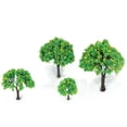 thumbnail image 3 of 4pcs 1.6 Pulgadas - 3.94 Pulgadas Escenografía Paisaje Modelo árboles W /, 3 of 7