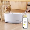 thumbnail image 1 of Cat Water Fountain Pet Automatic Feeders Smart Control Cat Water Pump Cat Accessories Drinker For Multiple Cats zhangmengya LED, 1 of 2