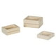 thumbnail image 1 of EeaseMX 3pcs jugando a la casa simulación de muebles canasta de almacenamiento mini cesta decorativa, 1 of 7