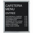 thumbnail image 1 of Aarco Products BOFD3024 Open Face Aluminum and Felt Changeable Letter Board, 1 of 1