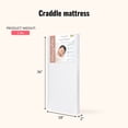 thumbnail image 3 of Dream On Me Luna| Haven| Waterproof| 2” Fiber Cradle Mattress, 3 of 7