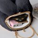 thumbnail image 4 of Tote Bolsas Crossbody para las Mujeres Bolsa de Conejos de Peluche 8.66x8.26 Pulgadas con Clip, Adorables Oídos Clips de Pelo Lindo para las Mujeres Y Bolso de Hombro Versátil, 4 of 6