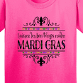 thumbnail image 4 of Inktastic Laissez Les Bon Temps Rouler Mardi Gras Youth T-Shirt, 4 of 5
