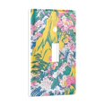 thumbnail image 2 of Yayeee Toggle Light Switch Wall Plate 1-Gang 4.5"x2.7" Home Decorative Outlet Cover, Green Mountains, 2 of 7