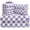 Lilac, variant on 8-Piece Towel Set: Includes 2 large bath towels (27.5"x55"), 2 versatile hand towels (13"x29"), and 4 washcloths (13"x13"), providing all the essentials for bathroom, guest rooms, dorms, or travel