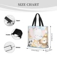 thumbnail image 4 of Xecao Cute Animals for Tote Bag: spacious with inner pockets, ideal for work, shopping, or travel., 4 of 9
