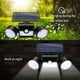 thumbnail image 3 of Lámpara solar de exterior, lámpara de pared solar para exteriores, con 30 focos LED de doble cabezal, impermeables, rotación de 360 grados, con sensor de movimiento para jardín., 3 of 5