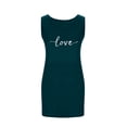 thumbnail image 4 of PNTUTB Summer Women's Fashion Print Casual Round Neck Loose Loungewear Double Spaghetti Strap Nightgown, 4 of 6