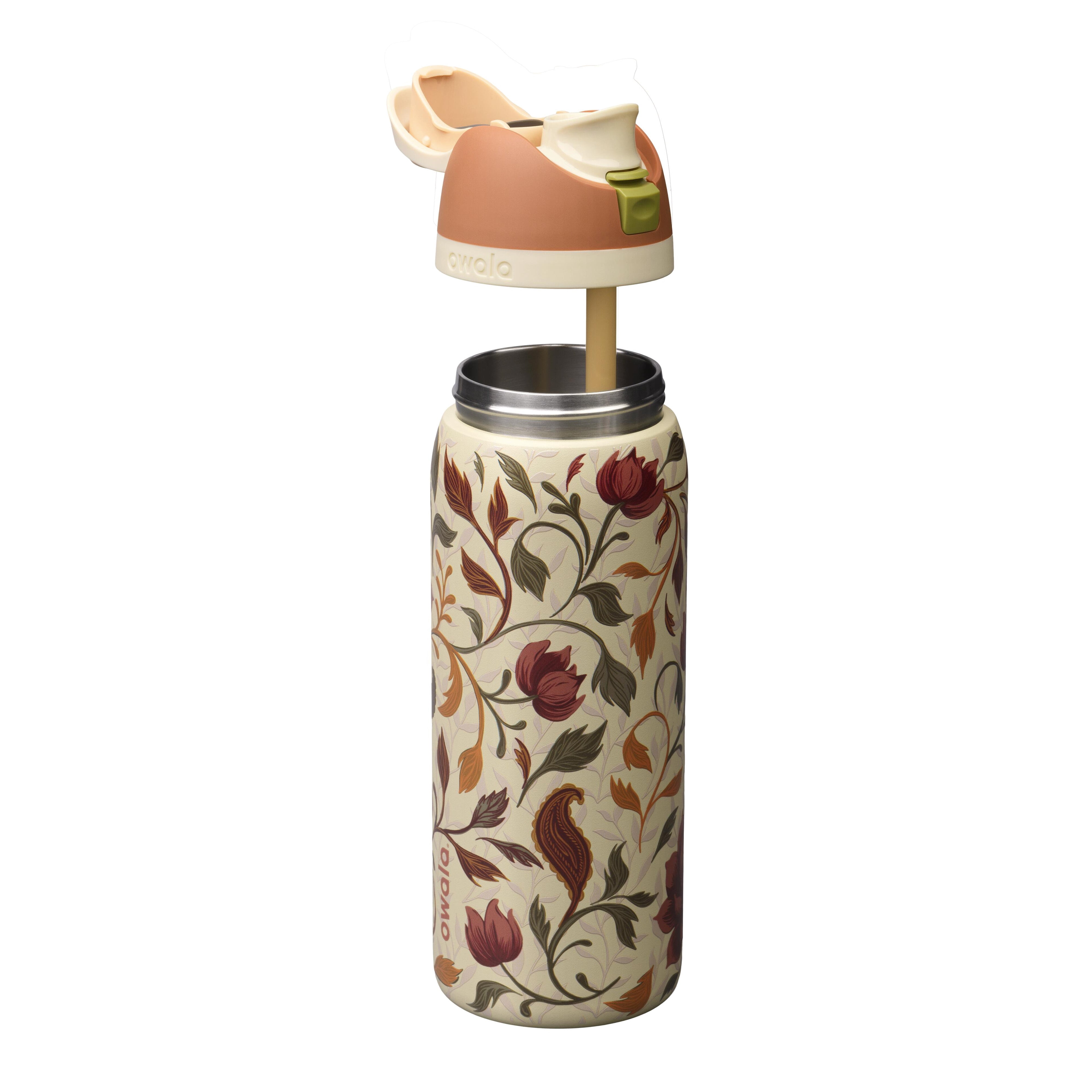 Owala FreeSip® 32-oz. Stainless Steel Woodland Boho