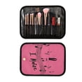 thumbnail image 2 of Iauyy 3 Piece Large Portable Hanging Toiletry Bags for Travel,Foldable Makeup Organizer with Multiple Compartments for Men&Women，Pink Spectrum, 2 of 9