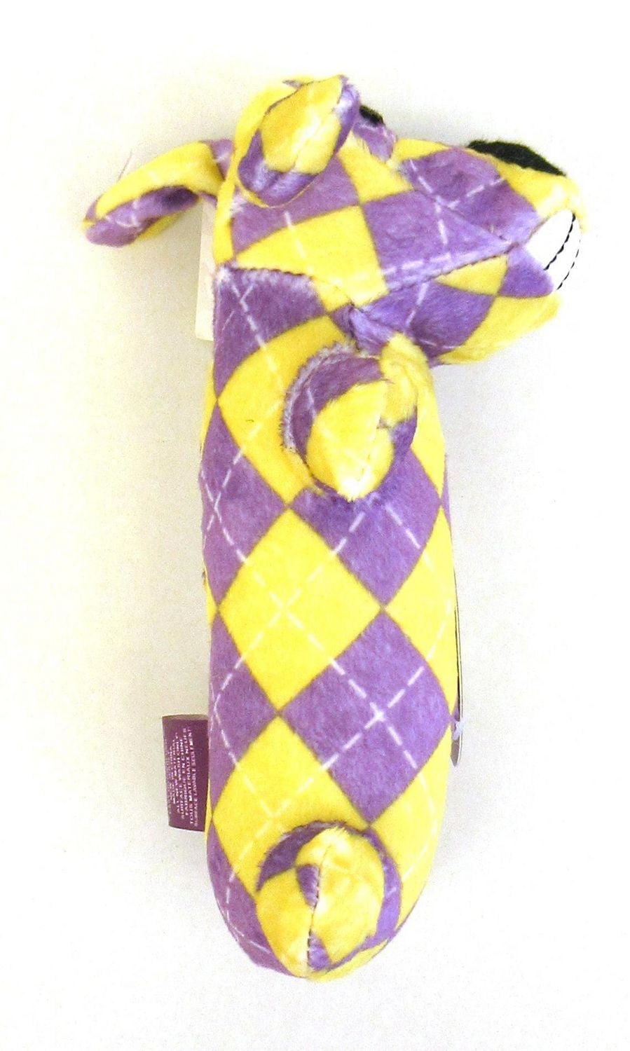 The Original Loofa Dog with Soft Terry Material With a Grunting Squeaker and Regular Squeaker Dog Toy, Loofa Dog toy that squeaks