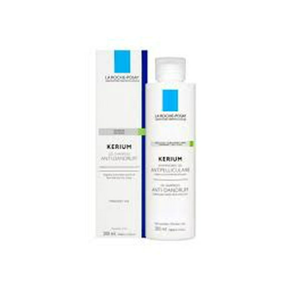 Shampoo La Roche Posay Kerium Cuidado Capilar para Caspa Grasa 200 ml