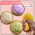 thumbnail image 2 of Jumbo Dumpling Squishyy Squeeze Toys, Super Mega Rainbow Mystery Dumpling Squishyy, Emotional Support Dumplings Squishyy Large, Soft Squeeze Decompression Dough (PP+WH), 2 of 8