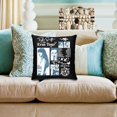 KXBDSFY 18X18In Album Throw Pillow Covers Bedroom Couch Sofa Square