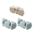 thumbnail image 1 of Molde triangular para hacer bolas de arroz 6 en 1, apto para bento y sushi, apto para lavavajillas, para onigiri, sushi y algas., 1 of 8
