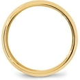 thumbnail image 2 of Avariah Diamonds Solid 10k Yellow Gold 7.2mm Beveled Edge Comfort Fit Wedding Band Size 9.5 - Ring Size 9.5, 2 of 7