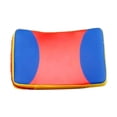 thumbnail image 1 of Almohadillas de boxeo de Taekwondo, almohadillas de entrenamiento de objetivo curvo con enfoque rectangular de cuero de PU, almohadillas de patadas de Pequeños tres colores Macarena Almohadillas para patadas, 1 of 7