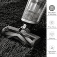 thumbnail image 6 of Rugs for Living Room, 6'x9' Soft Fluffy Area Rug for Bedroom, Plush Decorative Rug with Anti-Skid Backing, Indoor Home Carpet for Living Room, Black, 6 of 7