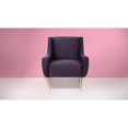 thumbnail image 2 of Corina Accent Chaise Violette, 2 of 10