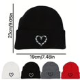 thumbnail image 3 of iHPH7 Winter Caps for Men Warm Hats for Women Beanie Hats for Women Beenies Hats Beanies Y2k Winter Hats for Women Skull Cap for Winter White One Size, 3 of 4