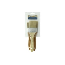 Pro Art Brush White Bristle Utility 3pc