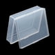 thumbnail image 3 of Matsuzay Caja plástica transparente respetuosa del medio ambiente del almacenamiento de la tarjeta de los pókeres de los PP ligera y portátil Almacenamiento y organización del hogar, 3 of 6