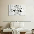 thumbnail image 2 of Elephant Stock Home Sweet Home Typography Vi Wall Sign Wall Art - Horizontal Canvas Wall Art - Living Room Wall Decor - Wall Signs Canvas - Beige And Gray Decor - 36" x 24", 2 of 8