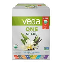 Vega One Organic All in One Shake, French Vanilla 1.4 oz, pack of 10