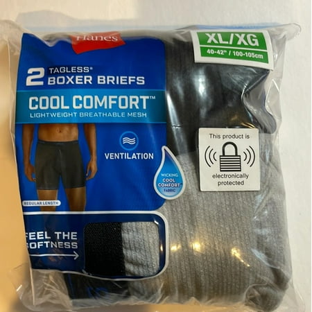 

Mens Hanes Mesh Boxer Briefs