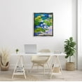 thumbnail image 2 of Stupell Industries Bold Pond Botanicals Lotus Flowers Painting Luster Gray Floating Framed Canvas Print Wall Art, Design by Dorothy Fagan, 2 of 8