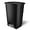 Black-Premium, variant on NALYL 13 Gallon Trash Can | Plastic Kitchen Waste Bin with Odor Protection of Lid | Hands Free with Step On Foot Pedal and Garbage Bag Rings, Black