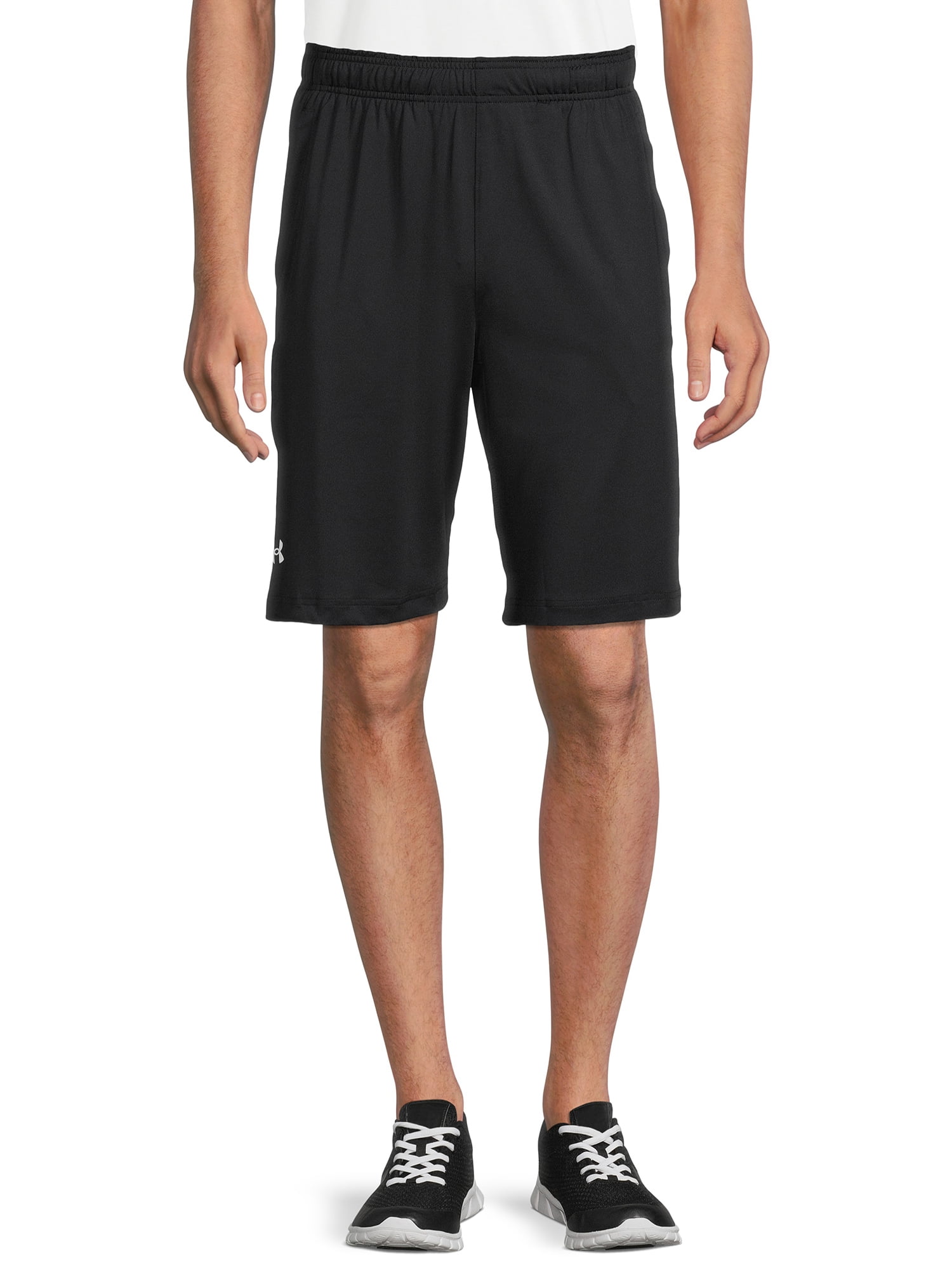 Large Black New Under Armour Men's UA EZ Knit Shorts 
