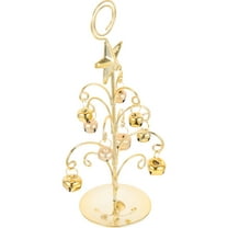WEUVEB Tree Picture Holders Christmas Tree Table Number Holder Golden Iron 1Set