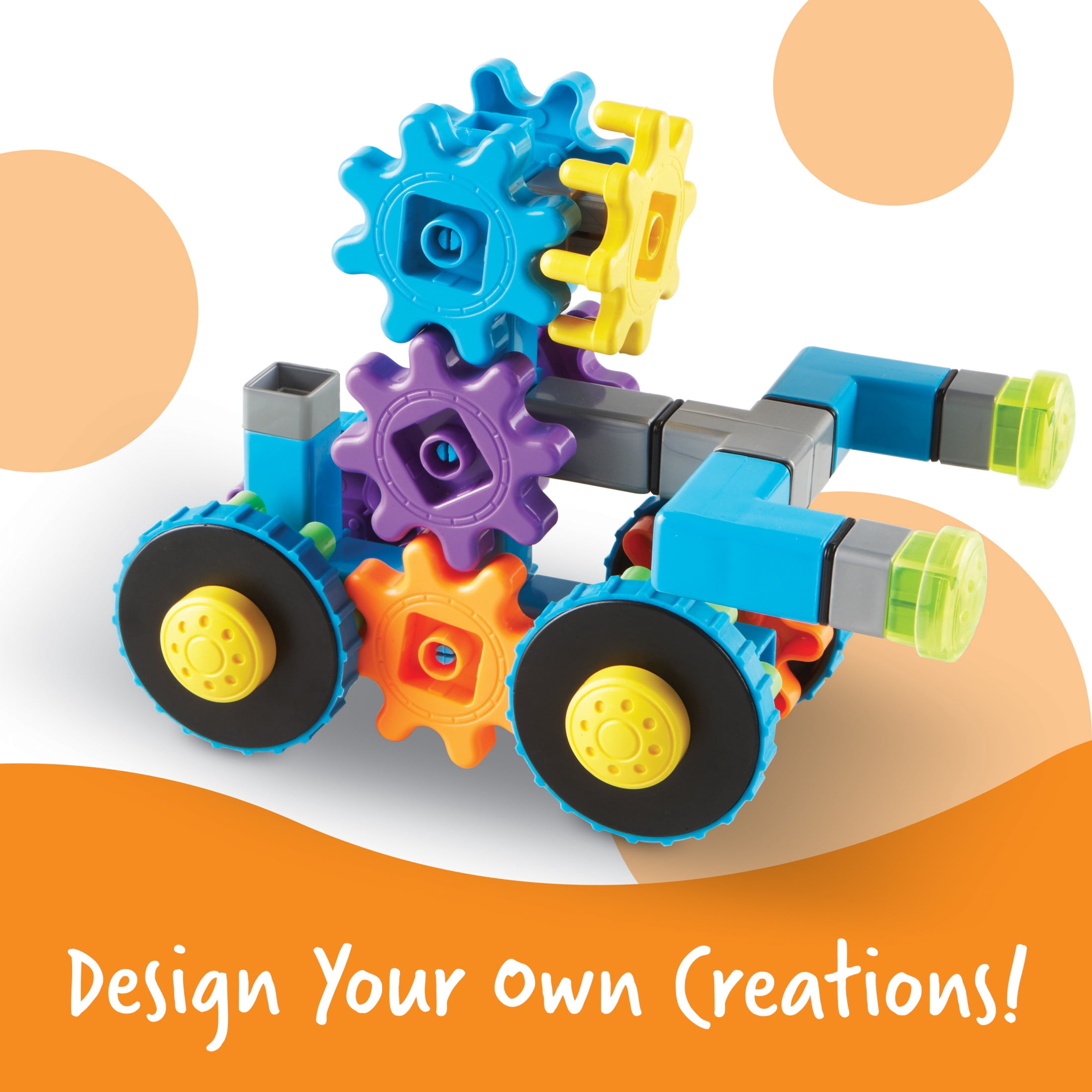 Learning Resources Gears! Gears! Gears! Rover Gears, Building Set, Ages 4+