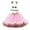 Pink, variant on WOYY Toddler Girls Dance Party Tutu Skirt Animal Performance Show Outfits, Sizes 2-11
